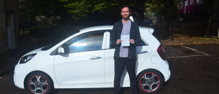 Driving Lessons Enfield. Chris passed his automatic driving test with Drive with Nik.