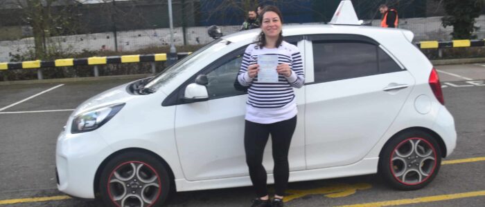 Driving Lessons Winchmore Hill. Ece passed her driving test first time with Drive with Nik.