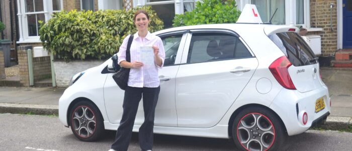 Driving Lessons Bowes Park. Sophie passed her driving test first time with Drive with Nik