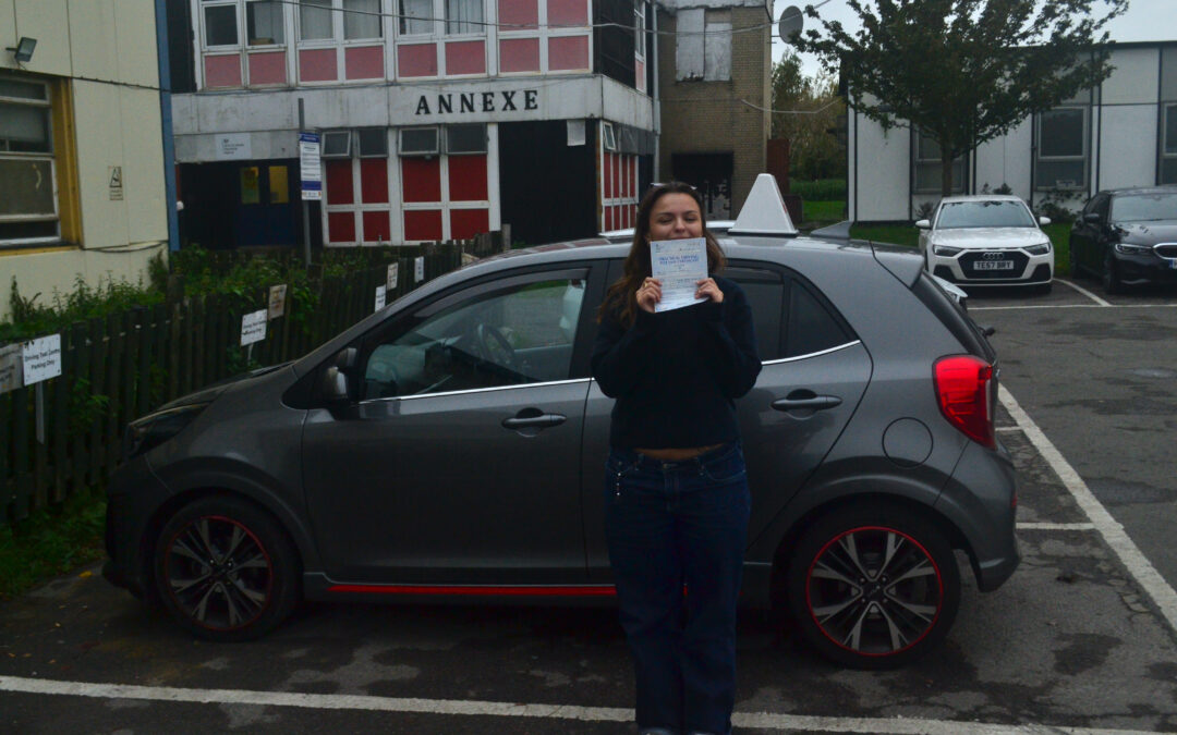 Driving Lessons Bounds Green. Jonila passed 1st time.