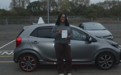 Driving Lessons Enfield. Zoe passed 1st time.